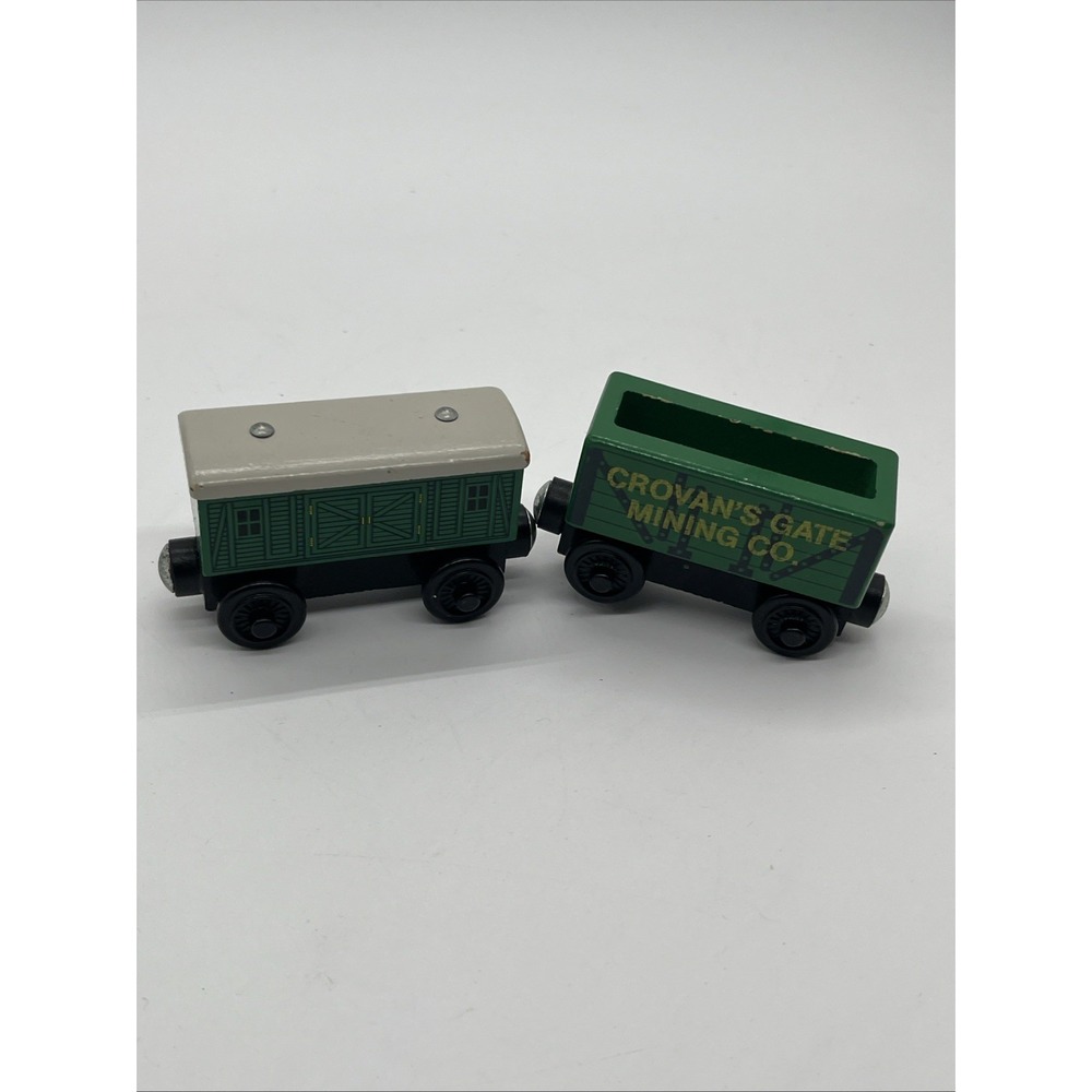 Thomas & Friends Wooden Railway - Crovan's Gate Mining Co. Coal Car & BaggageCar - Picture 5 of 16